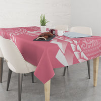 Personalised Polynesia Breast Cancer Awareness Tablecloth Brave Strong Butterfly Pink Ribbon LT14 - Polynesian Pride