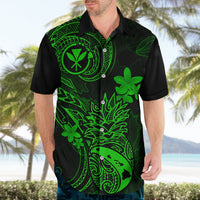 Hawaii Hawaiian Shirt Pineapple Mix Polynesian Plumeria Green Version LT14 - Polynesian Pride