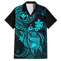 hawaii-family-matching-mermaid-dress-and-hawaiian-shirt-turtle-mix-polynesian-plumeria-turquoise-version