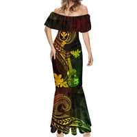 Hawaii Mermaid Dress Ukulele Mix Polynesian Plumeria Reggae Version LT14 - Polynesian Pride