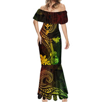 Hawaii Mermaid Dress Ukulele Mix Polynesian Plumeria Reggae Version LT14 - Polynesian Pride