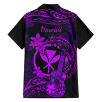 hawaii-family-matching-summer-maxi-dress-and-hawaiian-shirt-ukulele-mix-polynesian-plumeria-purple-version
