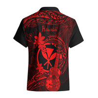 hawaii-hawaiian-shirt-ukulele-mix-polynesian-plumeria-red-version