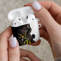 New Zealand Valentines Day AirPods Case Piwakawaka Lovers Maori Koru Tattoo - Polynesian Pride