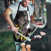 New Zealand Valentines Day Apron Piwakawaka Lovers Maori Koru Tattoo - Polynesian Pride