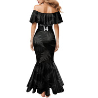 Custom New Zealand Silver Fern Rugby Mermaid Dress 2023 Go Aotearoa Champions World Cup LT14 - Polynesian Pride