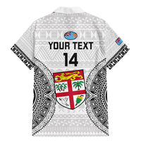 Custom Fiji Rugby Family Matching Mermaid Dress and Hawaiian Shirt 2023 Go Champions World Cup Fijian Tapa Pattern LT14 - Polynesian Pride