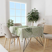 Green And White Hawaii Chameleon Tablecloth Plumeria Polynesian Tribal Art LT14 - Polynesian Pride