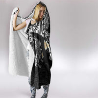 Ekamowir Omo Nauru Hooded Blanket Naoero Twelve-pointed Star Polynesian Tattoo LT14 - Polynesian Pride