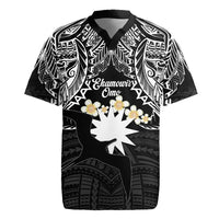 Ekamowir Omo Nauru Rugby Jersey Naoero Twelve-pointed Star Polynesian Tattoo
