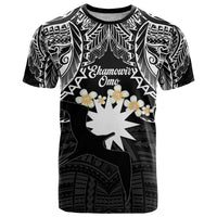 Ekamowir Omo Nauru T Shirt Naoero Twelve-pointed Star Polynesian Tattoo LT14 Black - Polynesian Pride