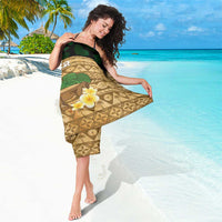 Bula Fiji Kava Bowl Sarong Fijian Tapa Cloth Vintage Vibe