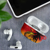 Custom Papua New Guinea Cricket AirPods Case PNG Barramundis LT14 - Polynesian Pride