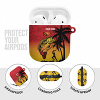 Custom Papua New Guinea Cricket AirPods Case PNG Barramundis LT14 - Polynesian Pride