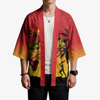 Custom Papua New Guinea Cricket Kimono PNG Barramundis - Polynesian Pride