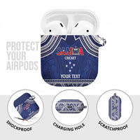 Custom Samoa Cricket AirPods Case Go Champions Samoan LT14 - Polynesian Pride