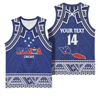Custom Samoa Cricket Basketball Jersey Go Champions Samoan LT14 - Polynesian Pride