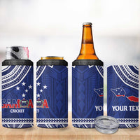 Custom Samoa Cricket 4 in 1 Can Cooler Tumbler Go Champions Samoan LT14 - Polynesian Pride