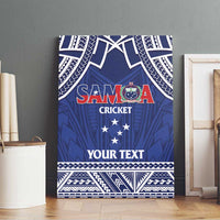 Custom Samoa Cricket Canvas Wall Art Go Champions Samoan LT14 - Polynesian Pride