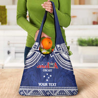 Custom Samoa Cricket Grocery Bag Go Champions Samoan LT14 - Polynesian Pride