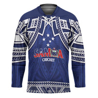 Custom Samoa Cricket Hockey Jersey Go Champions Samoan LT14 Unisex Blue - Polynesian Pride