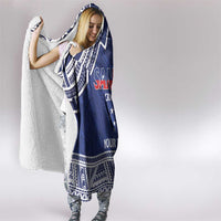 Custom Samoa Cricket Hooded Blanket Go Champions Samoan - Polynesian Pride