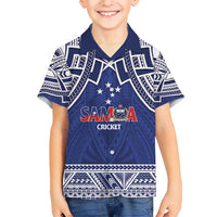 Custom Samoa Cricket Kid Hawaiian Shirt Go Champions Samoan - Polynesian Pride