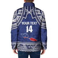 Custom Samoa Cricket Padded Jacket Go Champions Samoan LT14 - Polynesian Pride
