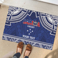 Custom Samoa Cricket Rubber Doormat Go Champions Samoan LT14 - Polynesian Pride