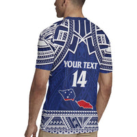 Custom Samoa Cricket Rugby Jersey Go Champions Samoan LT14 - Polynesian Pride