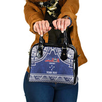Custom Samoa Cricket Shoulder Handbag Go Champions Samoan - Polynesian Pride