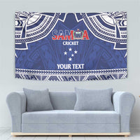 Custom Samoa Cricket Tapestry Go Champions Samoan - Polynesian Pride