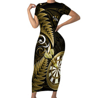 new-zealand-darts-family-matching-short-sleeve-bodycon-dress-and-hawaiian-shirt-happiness-is-a-tight-threesome-maori-gold