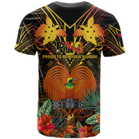 Papua New Guinea Western Province T Shirt Papua Niugini Coat Of Arms With Flag Style LT14 - Polynesian Pride