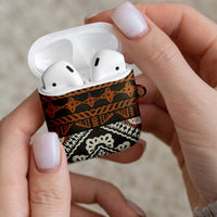 Bula Fiji Tapa AirPods Case Fijian Masi Vintage Vibes LT14 - Polynesian Pride