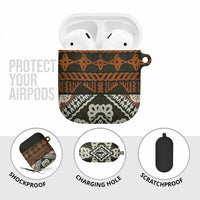 Bula Fiji Tapa AirPods Case Fijian Masi Vintage Vibes LT14 - Polynesian Pride