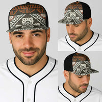 Bula Fiji Tapa Baseball Net Cap Fijian Masi Vintage Vibes LT14 - Polynesian Pride
