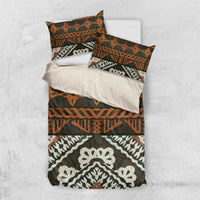 Bula Fiji Tapa Bedding Set Fijian Masi Vintage Vibes - Polynesian Pride