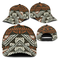 Bula Fiji Tapa Classic Cap Fijian Masi Vintage Vibes LT14 - Polynesian Pride