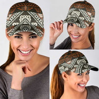 Bula Fiji Tapa Classic Cap Fijian Masi Vintage Vibes LT14 - Polynesian Pride