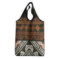 Bula Fiji Tapa Grocery Bag Fijian Masi Vintage Vibes LT14 - Polynesian Pride