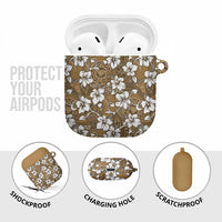 Kuvui Bula Fiji AirPods Case Fijian Tapa Seamless Hibiscus LT14 - Polynesian Pride