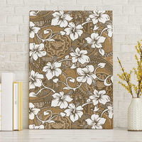 Kuvui Bula Fiji Canvas Wall Art Fijian Tapa Seamless Hibiscus - Polynesian Pride