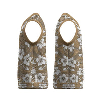 Kuvui Bula Fiji Christmas Knitted V-Neck Vest Fijian Tapa Seamless Hibiscus - Polynesian Pride