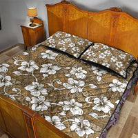 Kuvui Bula Fiji Quilt Bed Set Fijian Tapa Seamless Hibiscus LT14 - Polynesian Pride
