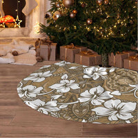 Kuvui Bula Fiji Tree Skirt Fijian Tapa Seamless Hibiscus - Polynesian Pride