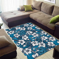 Karakarawa Bula Fiji Area Rug Fijian Tapa Seamless Hibiscus - Polynesian Pride