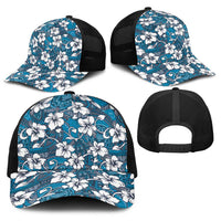 Karakarawa Bula Fiji Baseball Net Cap Fijian Tapa Seamless Hibiscus LT14 - Polynesian Pride