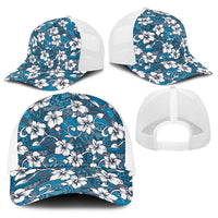 Karakarawa Bula Fiji Baseball Net Cap Fijian Tapa Seamless Hibiscus LT14 - Polynesian Pride