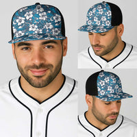 Karakarawa Bula Fiji Baseball Net Cap Fijian Tapa Seamless Hibiscus LT14 - Polynesian Pride